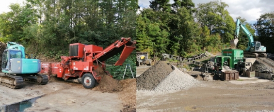 関連会社と協力してリサイクルを実践