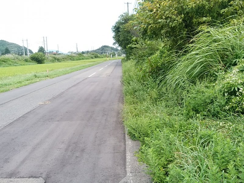 市道渋民好摩線歩道新設工事